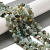 Natural Flower Amazonite Chips Beads Strands X-G-M205-12-01-7