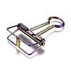 Metal Skeleton Frame Hollow Wire Binder Clips DIY-I040-01B-4