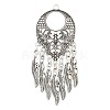 Tibetan Style Alloy Big Pendants AL-CBAAECB-02AS-G-1