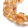 Natural Citrine Beads Strands G-H074-C02-03-4