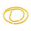 Non-magnetic Synthetic Hematite Beads Strands G-WH0018-01D-2