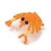 Glass Seed Beaded Pendants PALLOY-MZ00903-02-4