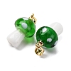Handmade Lampwork Pendants LAMP-S069-08G-03-2
