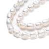 Natural Cultured Freshwater Pearl Beads Strands PEAR-N012-03B-4
