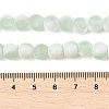 Frosted Crackle Glass Beads Strands GLAA-U001-6mm-M01-4