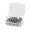 Non-Tarnish Nickel Plated Steel T Pins for Blocking Knitting FIND-D023-01P-01-4