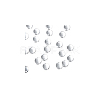 100Pcs Natural Quartz Sphere Beads G-NB0005-51B-8