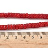 Opaque Glass Beads Strands GLAA-I060-01C-4