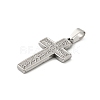 304 Stainless Steel Pendants STAS-P400-07P-2