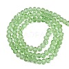 Transparent Glass Beads Strands GLAA-G125-01A-04-2