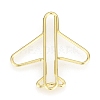 Airplane Shape Iron Paper Clips TOOL-F013-04G-2