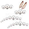 2 Pairs 2 Styles Alloy Shoe Buckle Clips FIND-GO0003-49-1