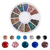 Pointed Back Glass Rhinestone Cabochons RGLA-YS0001-05-1