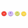 Handmade Polymer Clay Beads Strands CLAY-R089-6mm-T02B-40-3