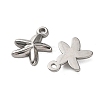 304 Stainless Steel Pendants STAS-A124-18E-P-2