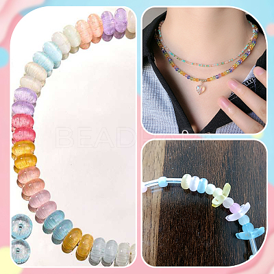 600Pcs Glass Seed Beads SEED-PA0001-17A-1