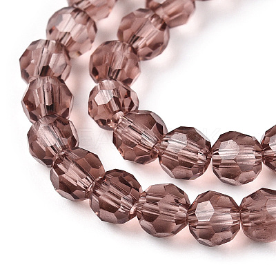 Glass Beads Strands EGLA-J042-4mm-06-1