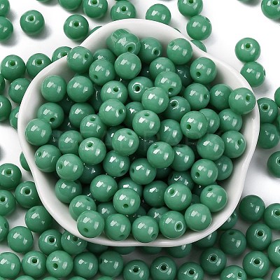 Opaque Colours Glass Seed Beads SEED-Z004-P8MM-11-1