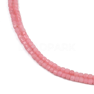 Natural Pink Opal Beads Strands G-F806-B01-01-1