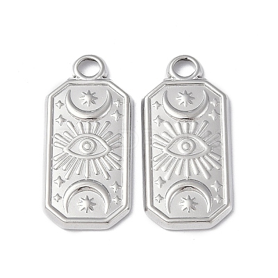 Non-Tarnish 304 Stainless Steel Pendants STAS-C066-23P-1