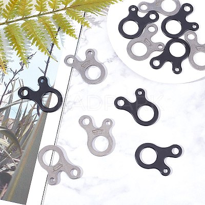 Outdoor Tent Canopy Nail Windbreak Rope Buckle STAS-UN0013-61-1