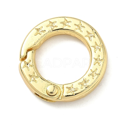Brass Snap Clasps KK-I476-21G-1