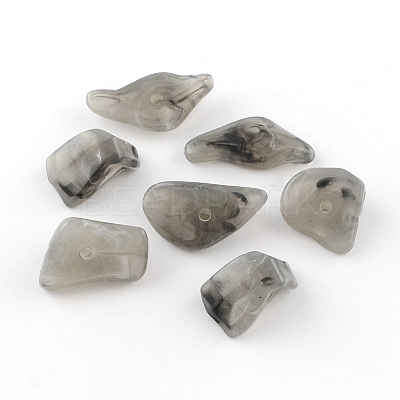 Chip Imitation Gemstone Acrylic Beads OACR-R021-M-1
