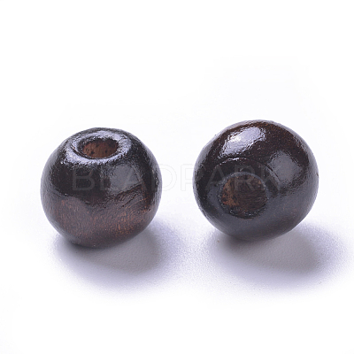 Dyed Natural Wood Beads X-WOOD-Q006-12mm-06-LF-1