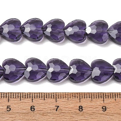 Transparent Glass Beads Strands GL-CBA7A17-03A-12-1