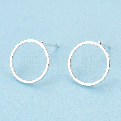 Brass Ear Stud Findings KK-S336-33S-1