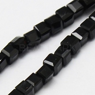 Glass Beads Strands EGLA-J028-6x6mm-02-1