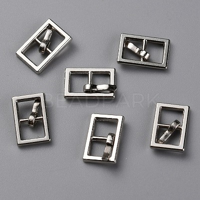 Mini Alloy Center Bar Buckles FIND-WH0135-34P-1