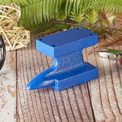 DIY Iron Anvil Tools TOOL-WH0102-01-1