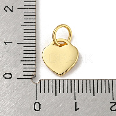 Rack Plating Brass Charms KK-A200-03G-01-1