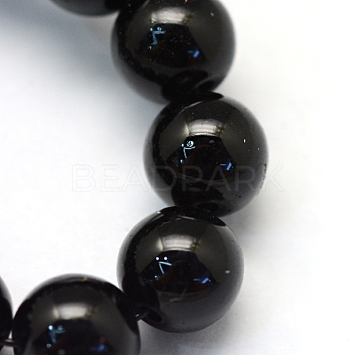 Baking Paint Pearlized Glass Pearl Round Bead Strands HY-Q330-8mm-80-1