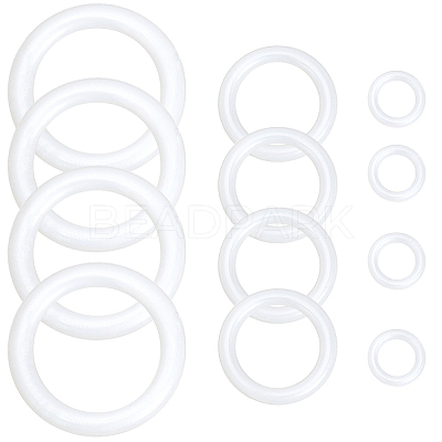 30Pcs 3 Styles PE Plastic Findings FIND-CY0001-68-1