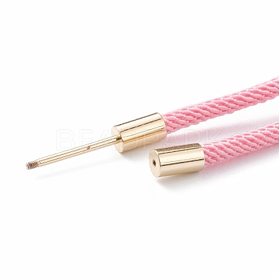 Braided Nylon Cord Bracelet Making MAK-A017-D01-02G-1