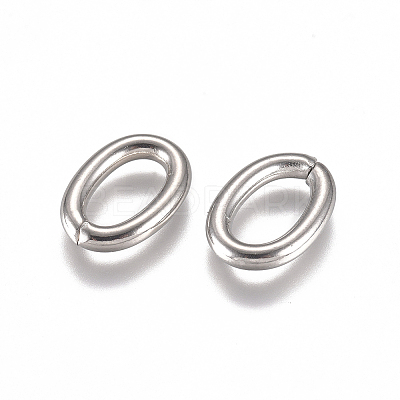 Tarnish Resistant 304 Stainless Steel Open Jump Rings X-STAS-L234-144F-1