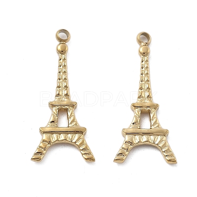 304 Stainless Steel Pendants STAS-Z121-35G-1