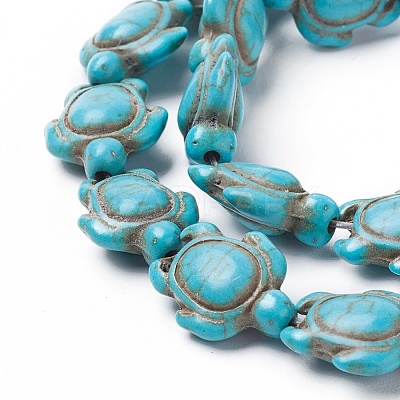 Synthetic Turquoise Beads Strands X-TURQ-L029-04-1