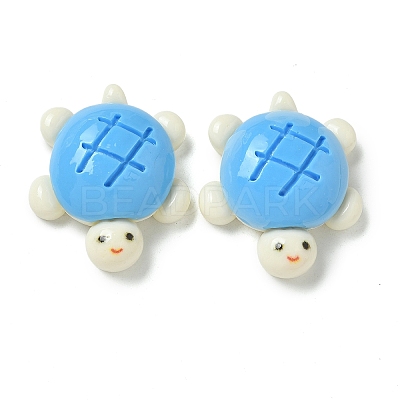 Opaque Resin Cabochons RESI-M047-01I-1
