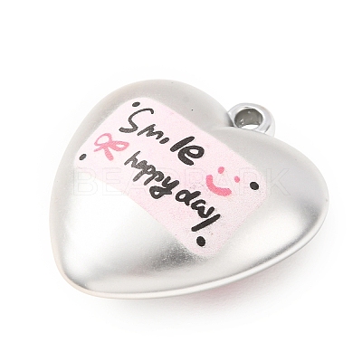 Plating Acrylic Pendants AC-CBA655C-05-1
