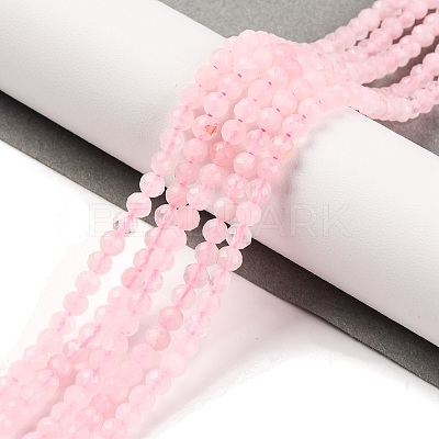 Natural Rose Quartz Beads Strands G-F770-C06-04-1
