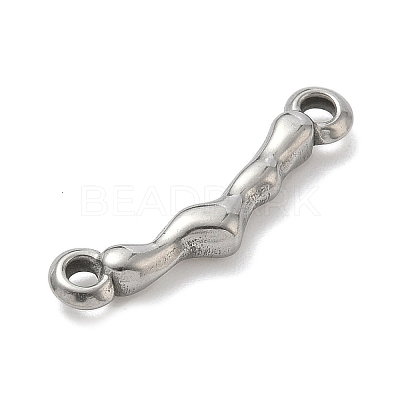 304 Stainless Steel Links Connector Charms STAS-K267-22B-P-1