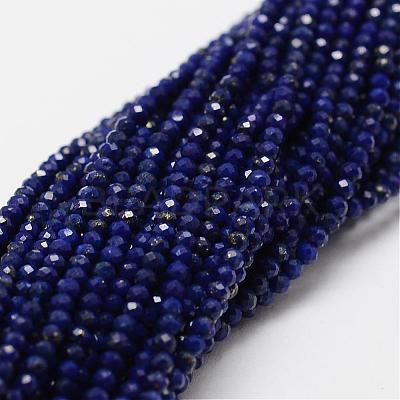 Natural Lapis Lazuli Bead Strands G-P270-2mm-19-1