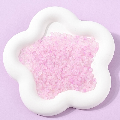 50G Frosted Glass Beads FGLA-YW0001-03I-1