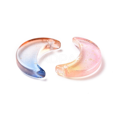 Gradient Color Glass Pendants GLAA-G081-01-1