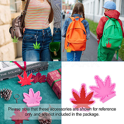 DIY Silicone Keychain Making Molds DIY-TA0008-56-1