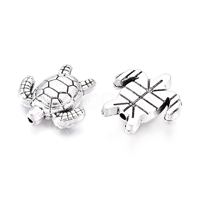 Tibetan Style Alloy Beads TIBEB-L004-031AS-1