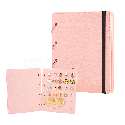 8 Pages Felt Shoe Charms Collection Binder Book AJEW-WH0038-94P-01-1